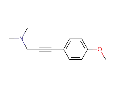 3-(4-methoxyphenyl)-N,N-dimethylprop-2-yn-1-amine