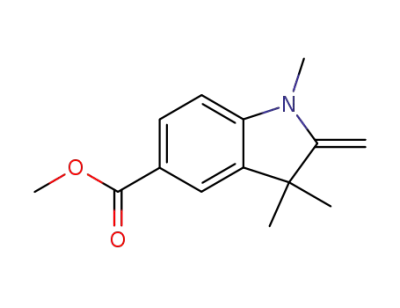 1,3,3-trimethyl-2-methylene-2,3-dihydro-indole-5-carboxylic acid methyl ester